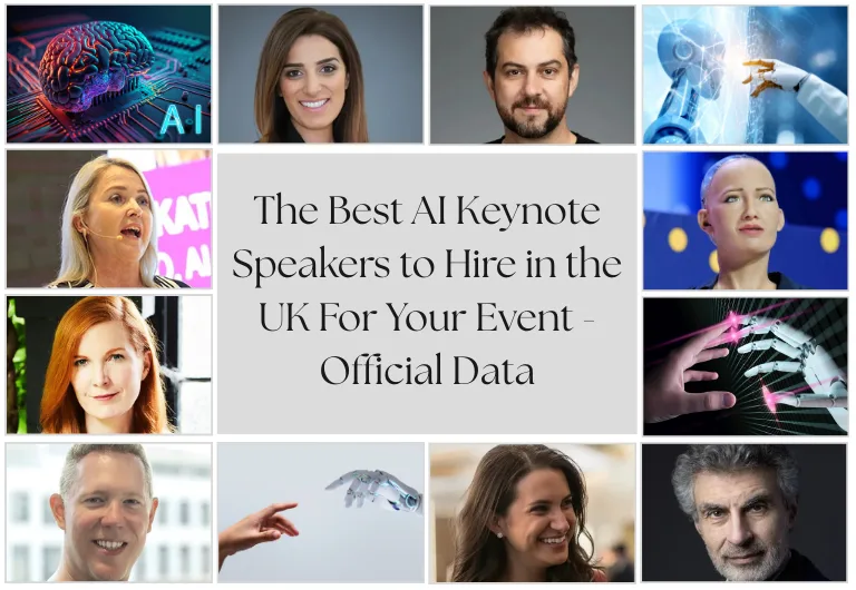 The best AI speakers to hire for your uk event official data