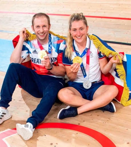 Sir Jason Kenny and Dame Laura Kenny Official Speaker Profile Picture